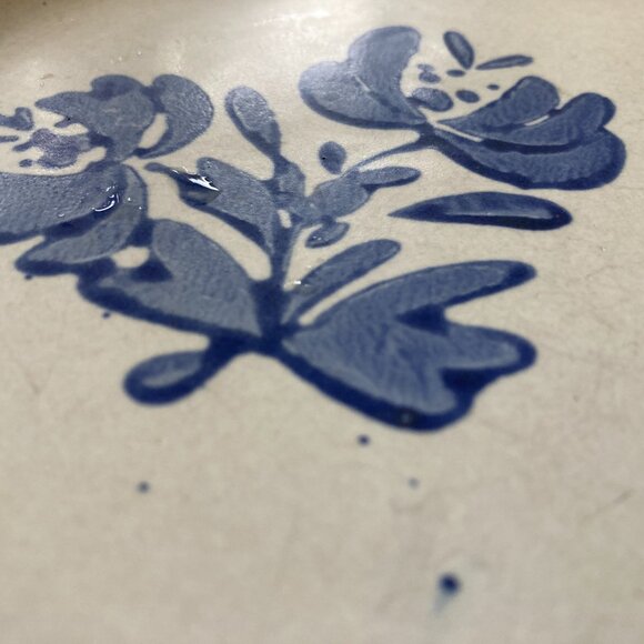 Pfaltzgraff Yorktowne Salad Bread Dessert Plates Blue Floral USA (4) 6>7/8" - Picture 7 of 7